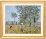 Claude Monet: "Felder im Frühling"