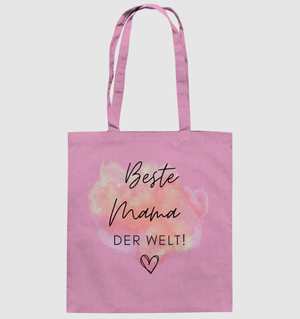 Beste Mama der Welt! - Baumwolltasche