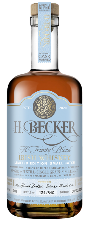 H. Becker Trinity Blend Irish Whiskey